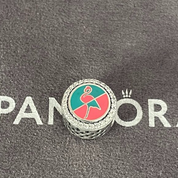 Pandora Miami Flamingo Charm - Picture 2 of 4